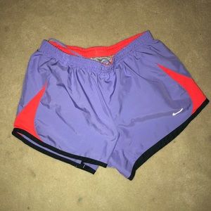 Nike running shorts size small.